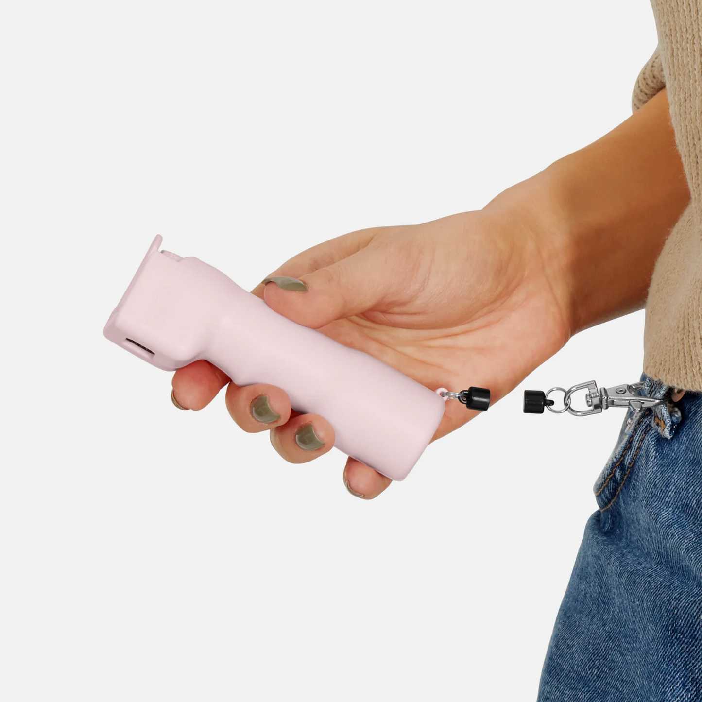 Jouw roze verdedigingsspray