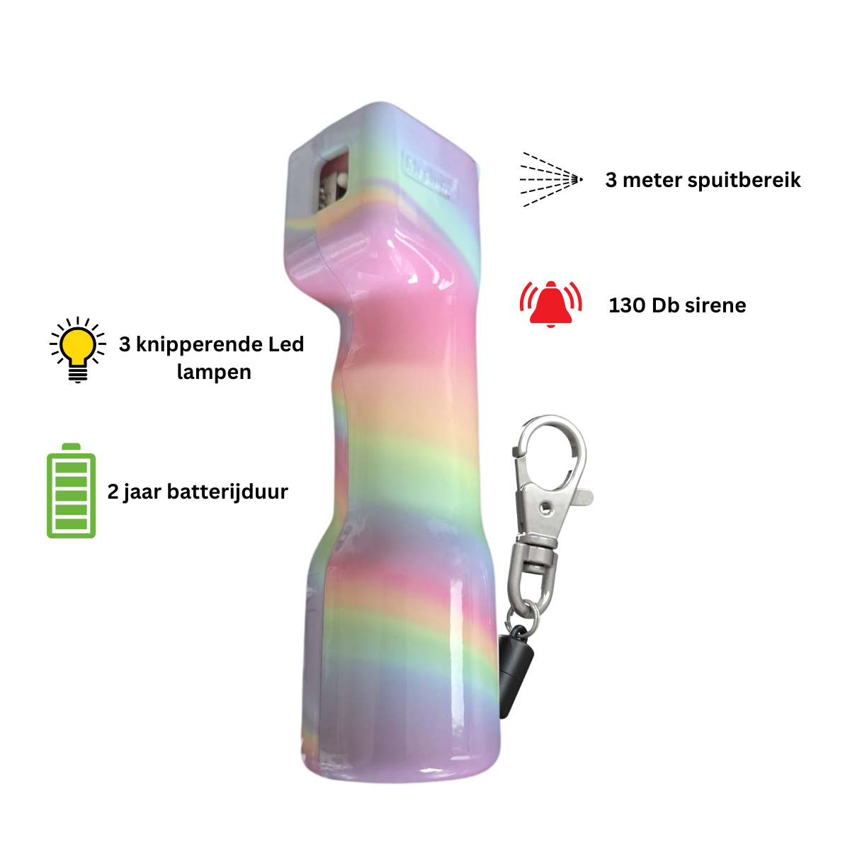 Jouw rainbow verdedigingsspray