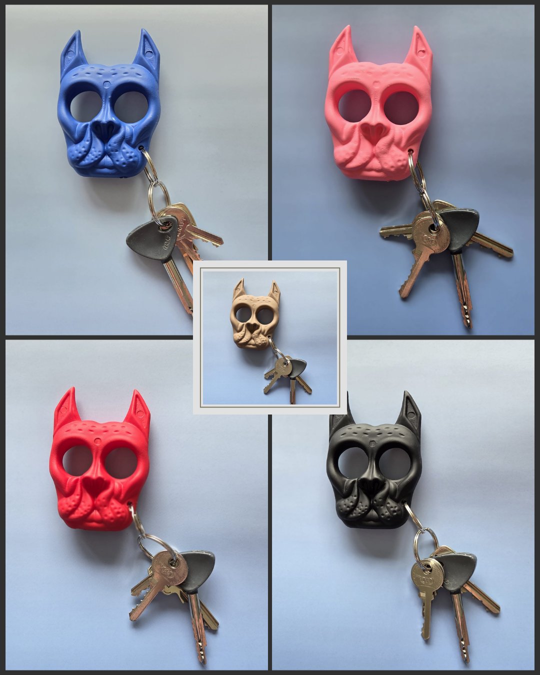 Sleutelhanger Bulldog