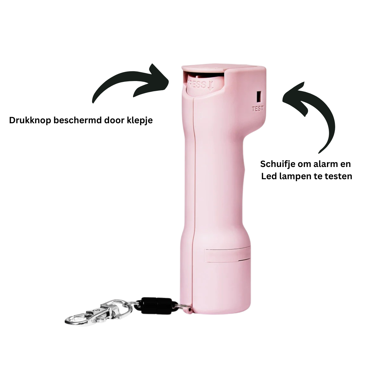 Zelfverdedigingsspray beschermklepje